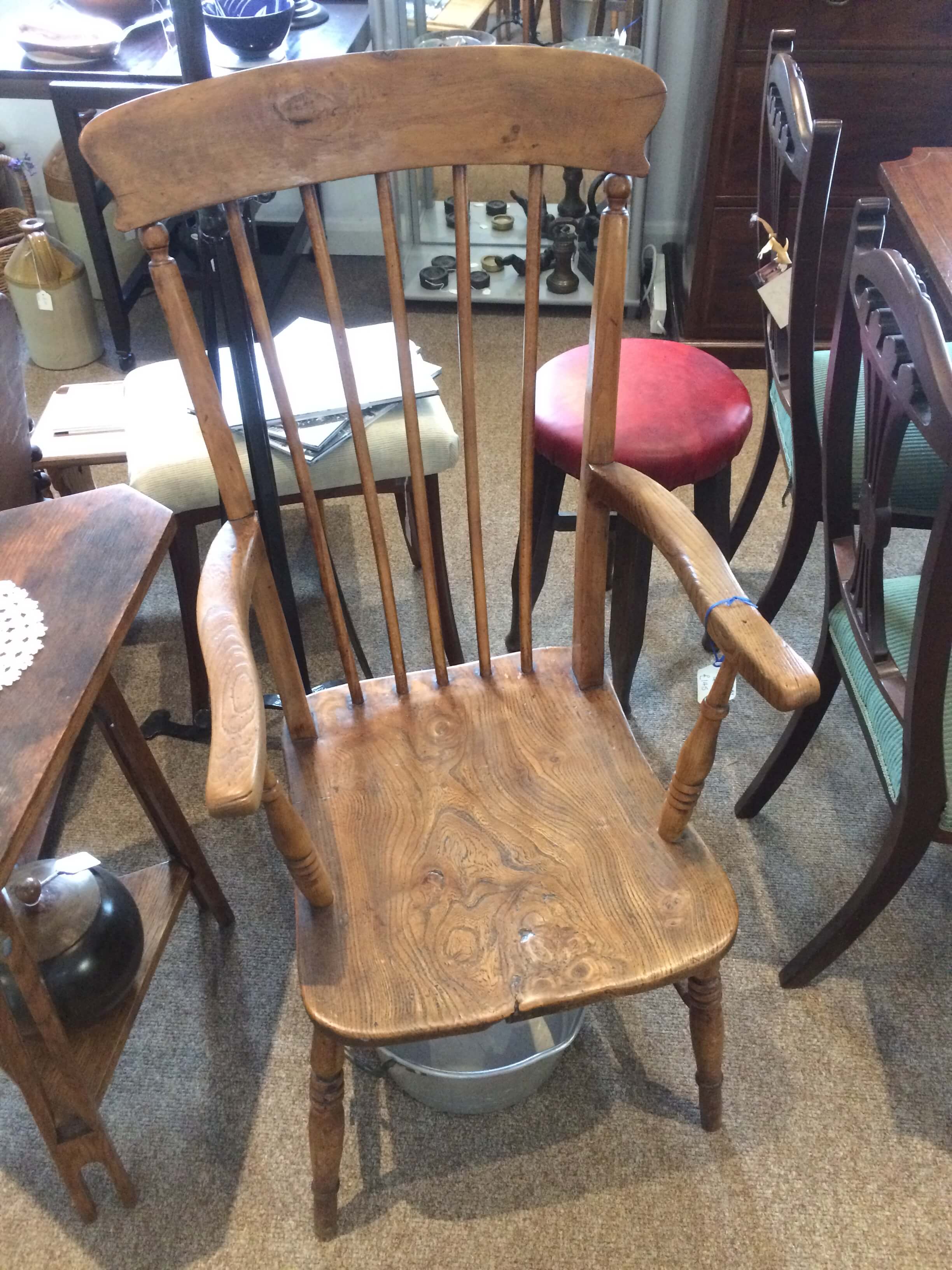 Stick Back Country Carver Chair